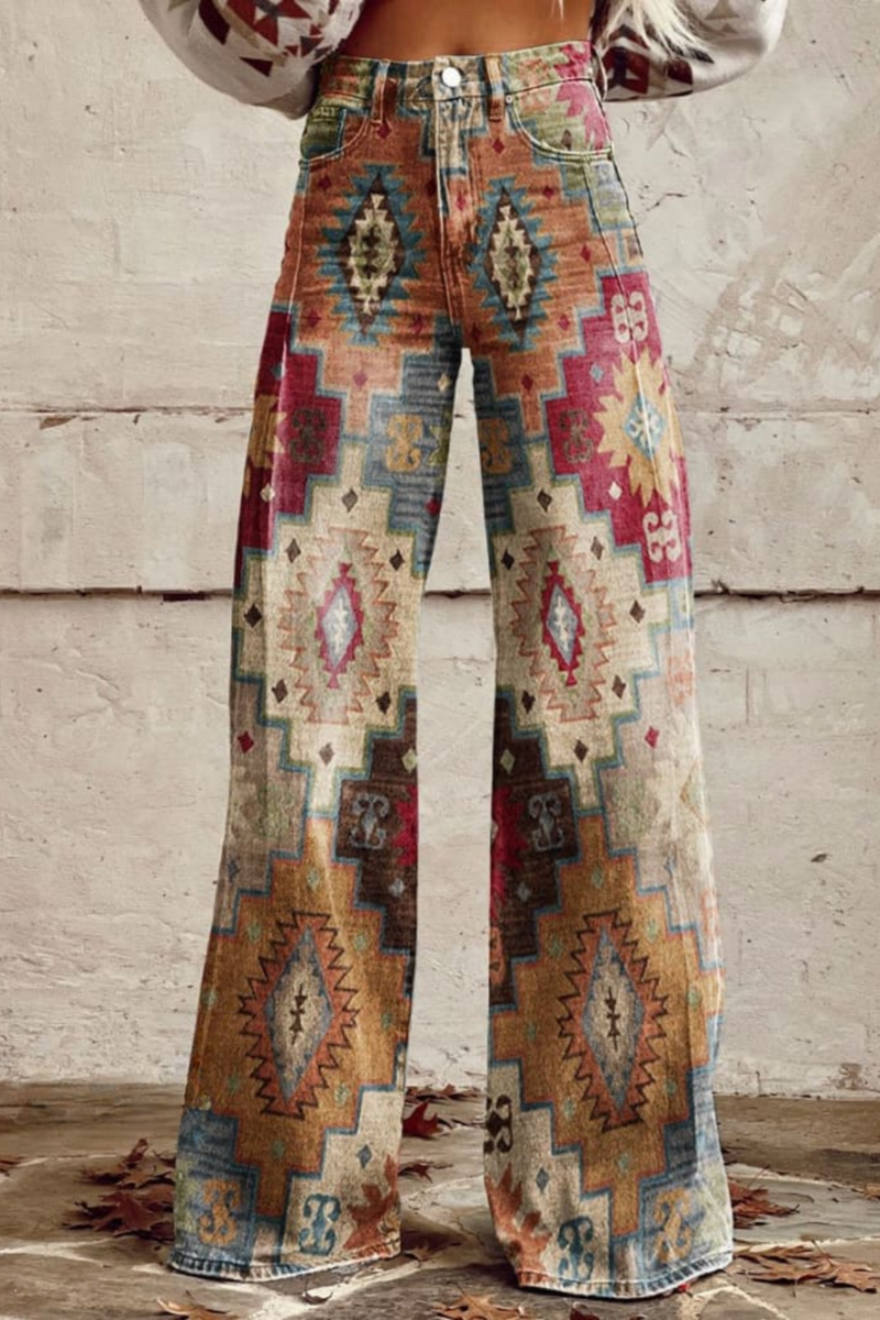 Juliette | Pantalon Imprimé Doux