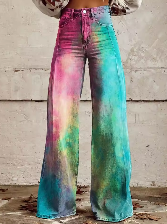 Hélène | Pantalon Bohème Texturé