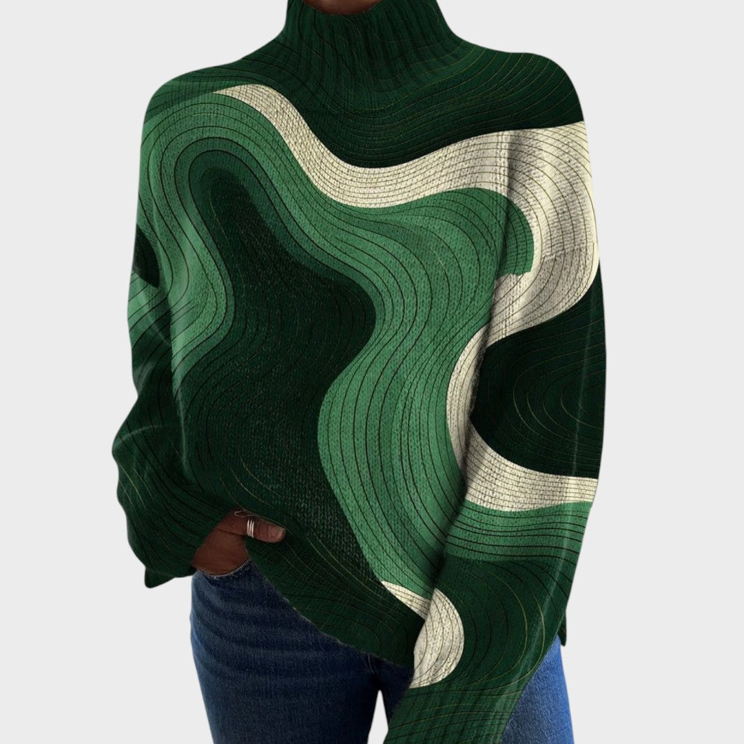 Eva - Pull Tricoté Artistique