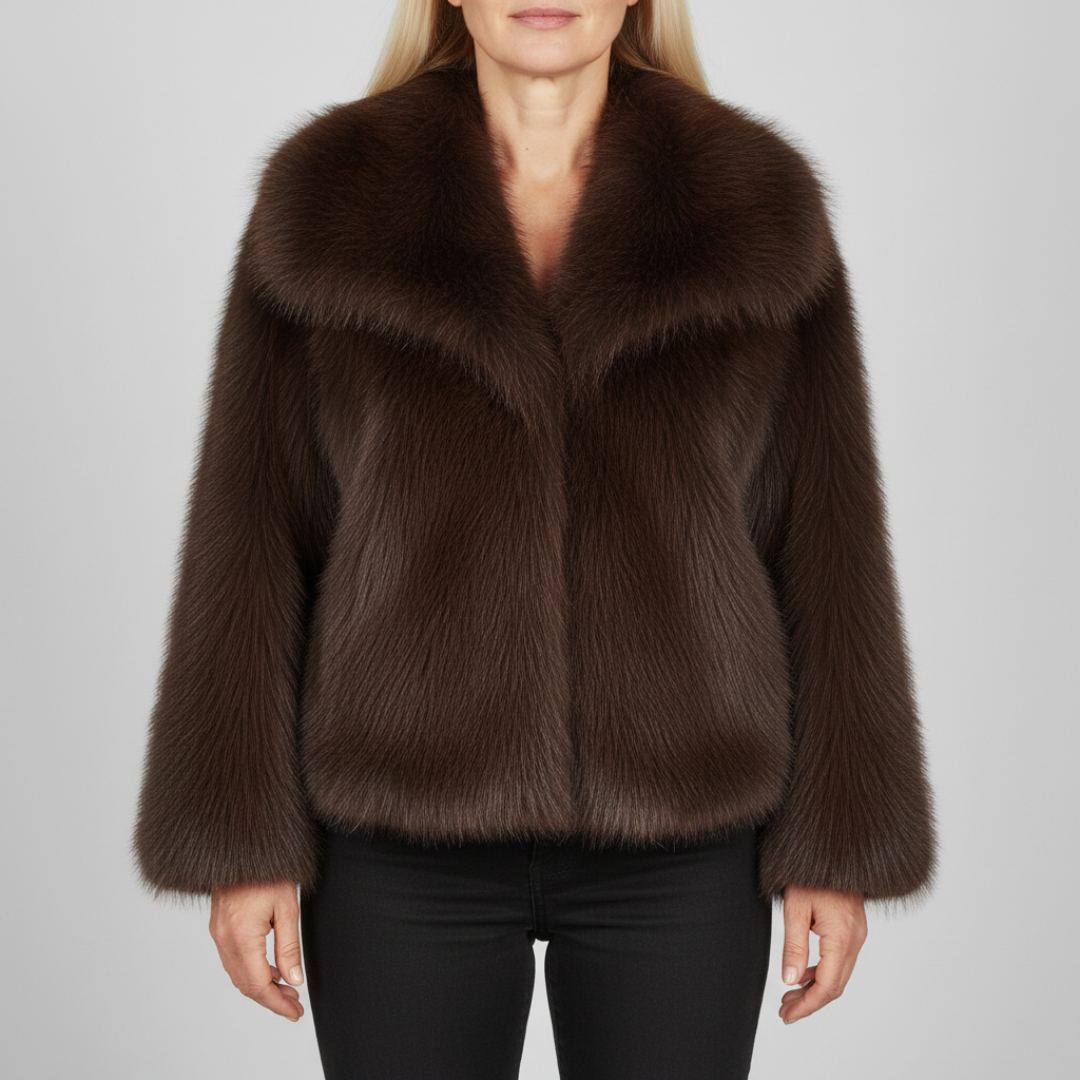 Bianca | Veste en Fausse Fourrure Luxe