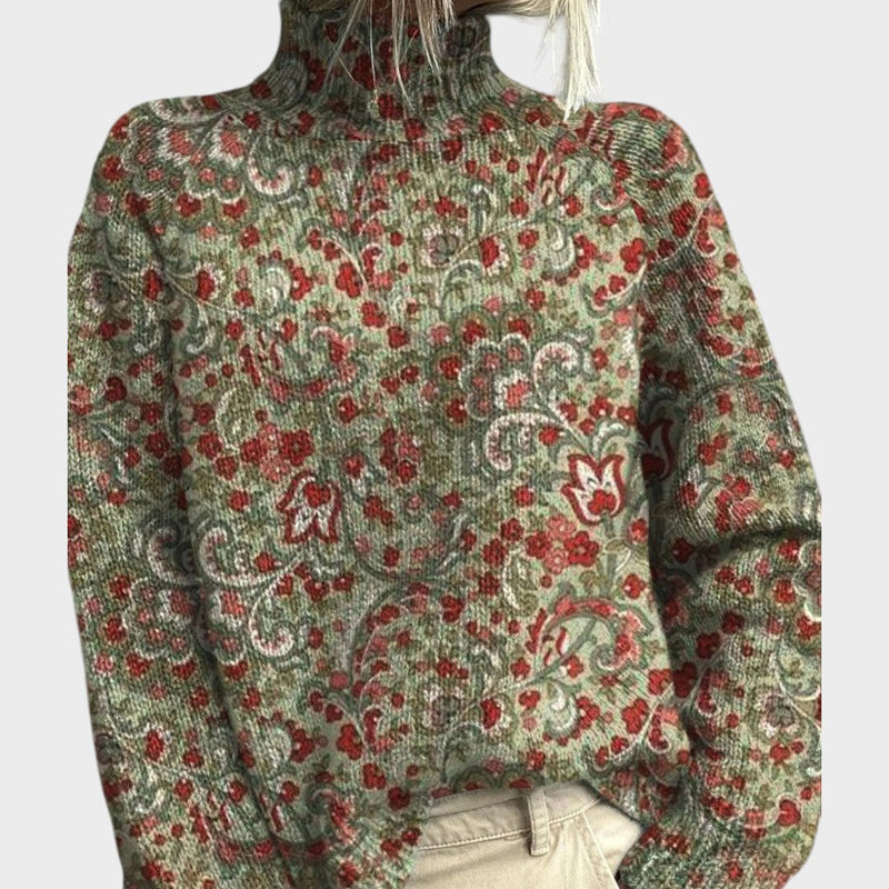 Érica - Pull en Tricot Artistique