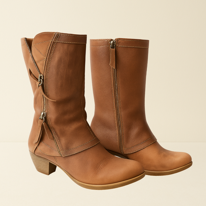 Fanny | Bottes mi mollet d'automne