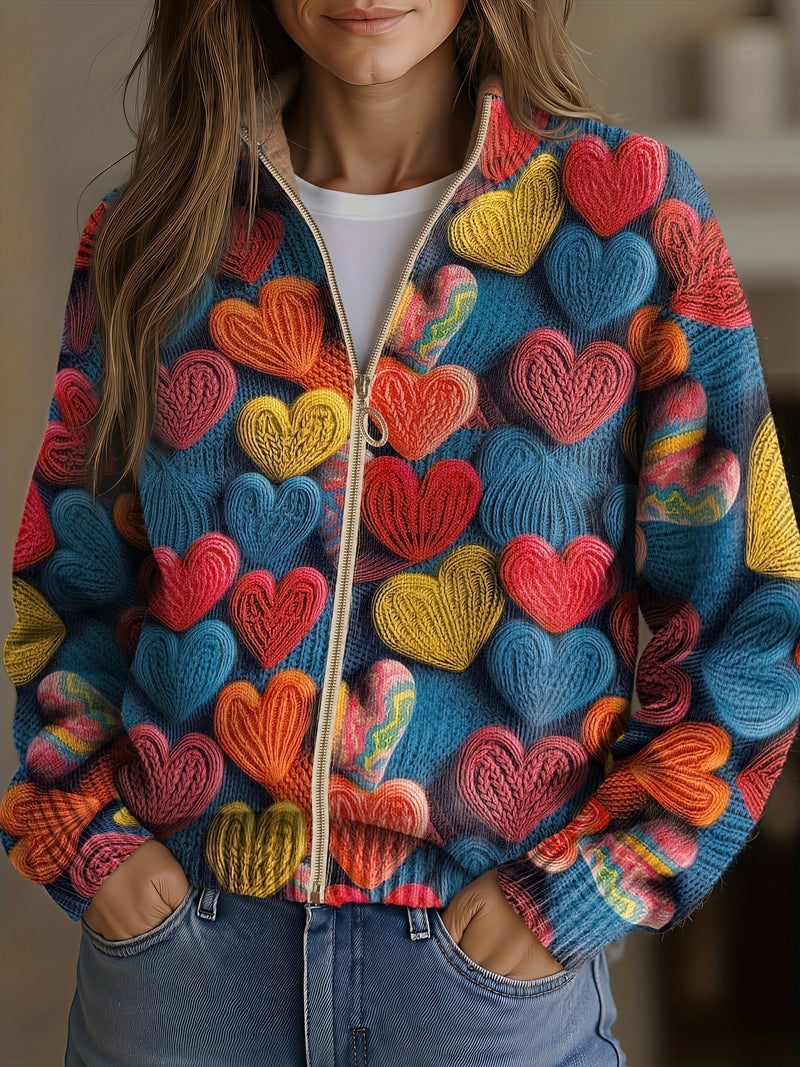 Madeline - Modèle de tricot à texture Hartjes multicolore