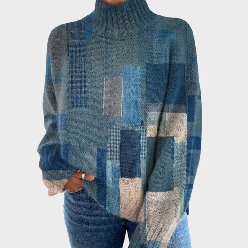 Alexandra - Pull Tricoté Artistique