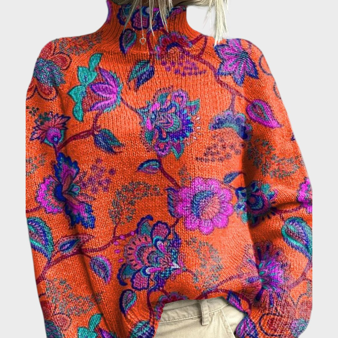 Lígia - Pull en Tricot Artistique