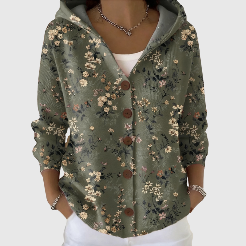 Constance | Cardigan en tricot confortable avec capuche