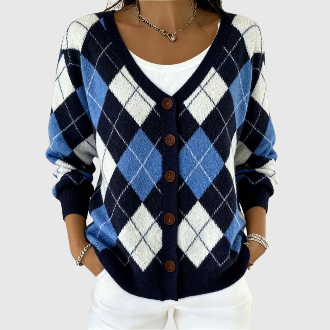 Apolline | Cardigan en tricot confortable avec boutons