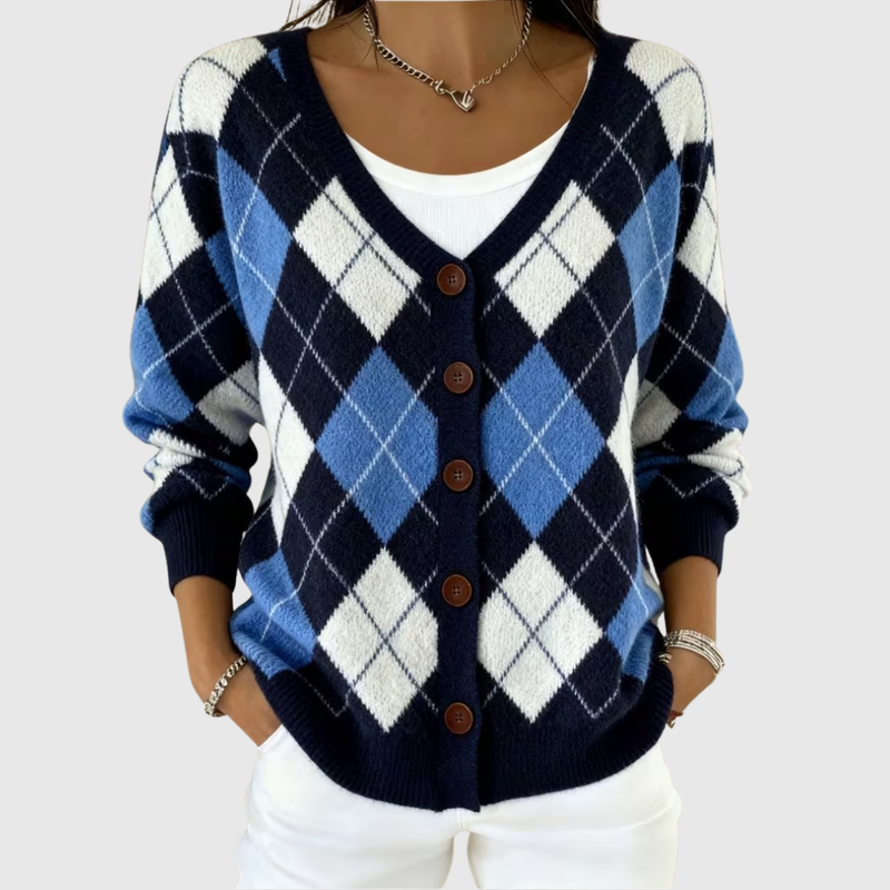 Apolline | Cardigan en tricot confortable avec boutons