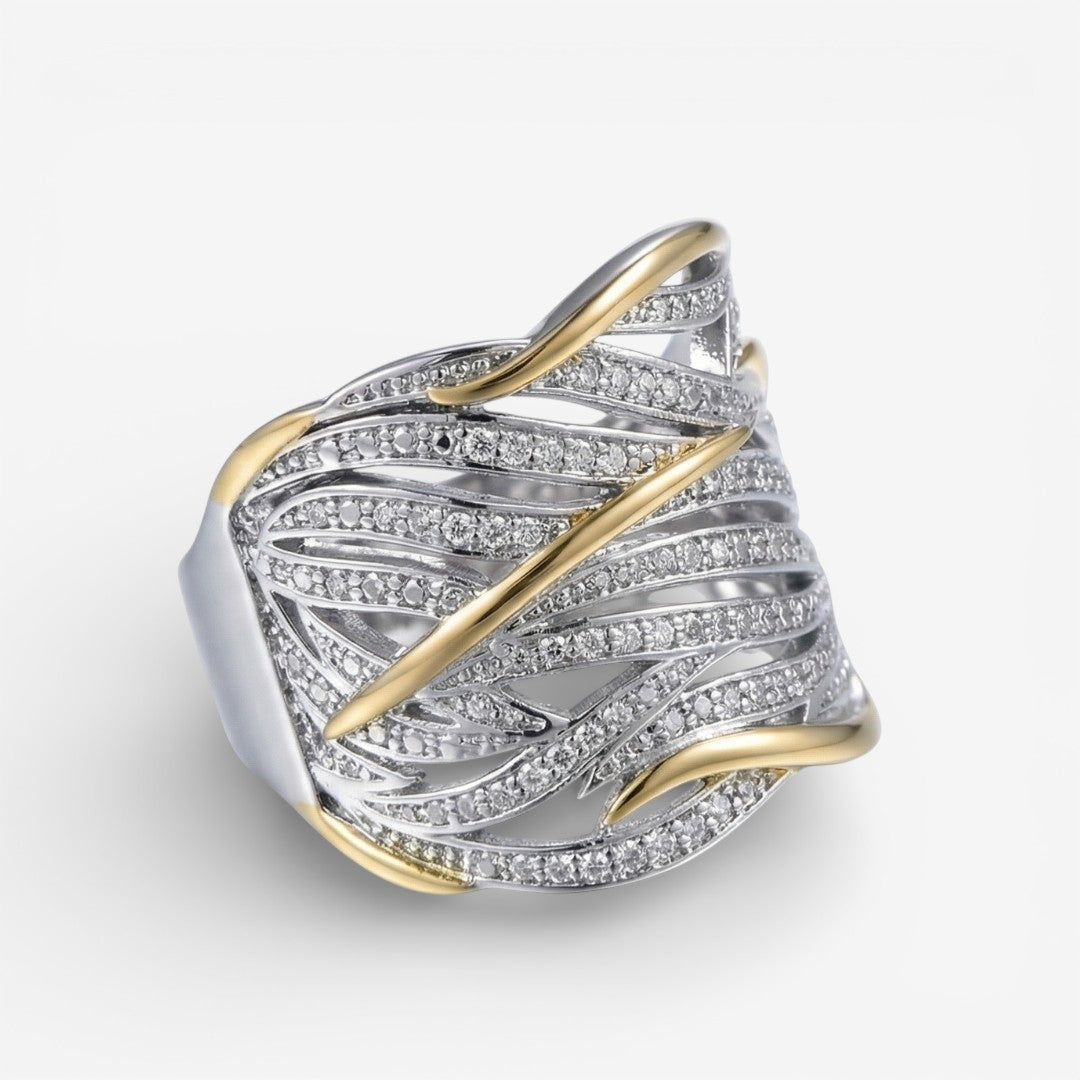 Bague Tressée Élégante Flerlagers