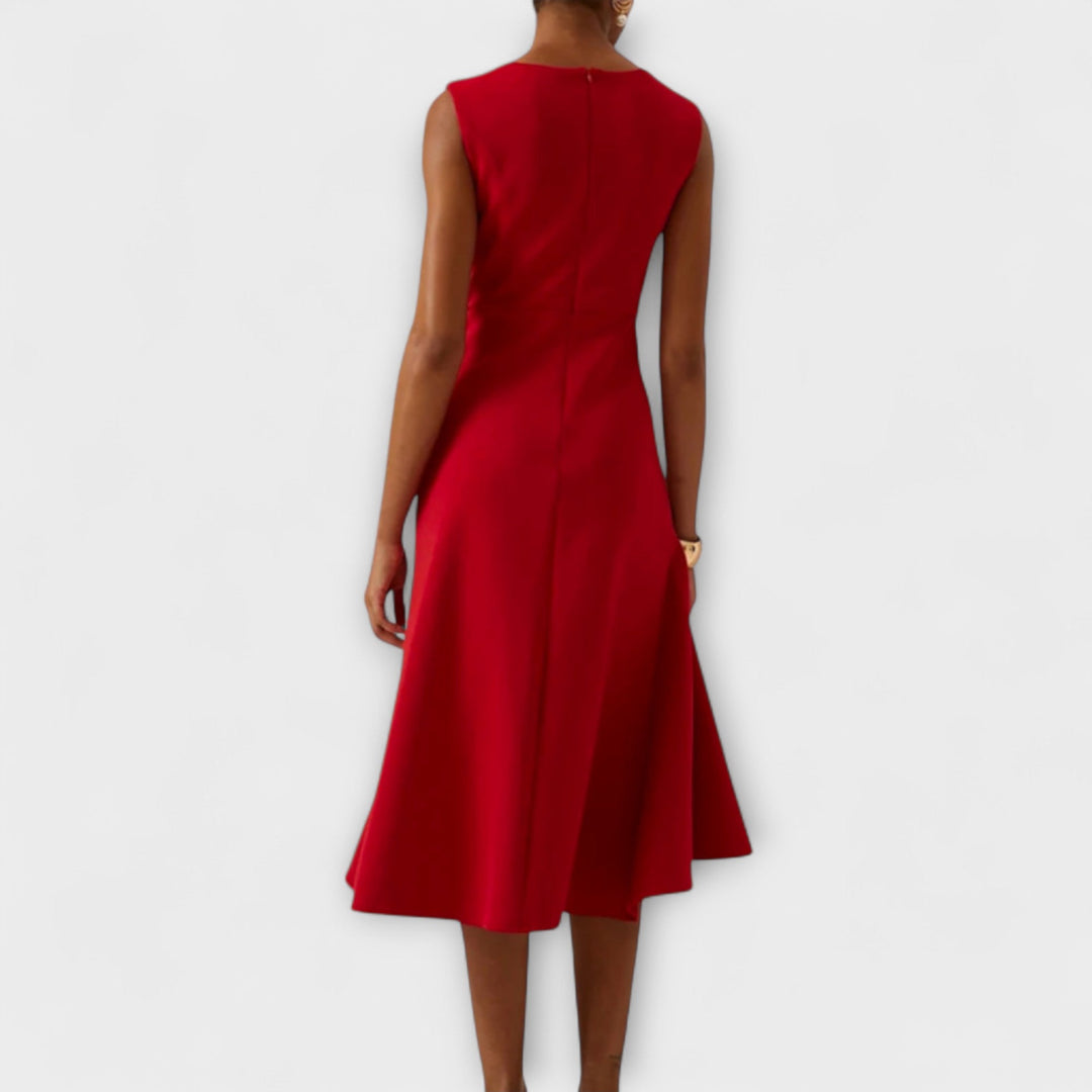 Darlene | Robe Midi Sophistiquée