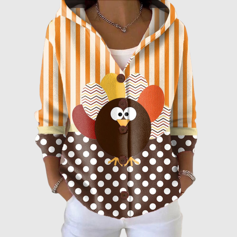 Bérénice | Cardigan en tricot confortable avec capuche