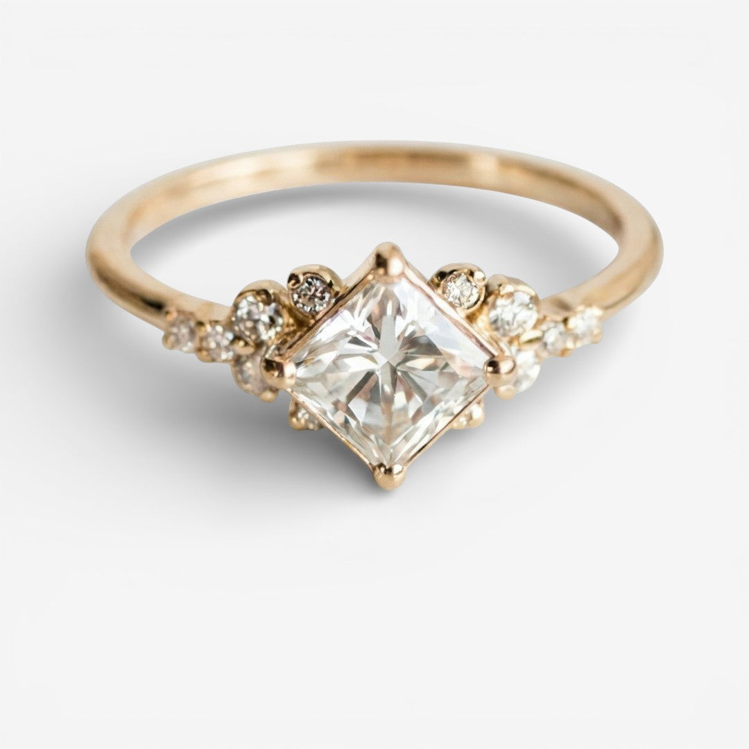 Karen - Bague Élégante Delysian Reine