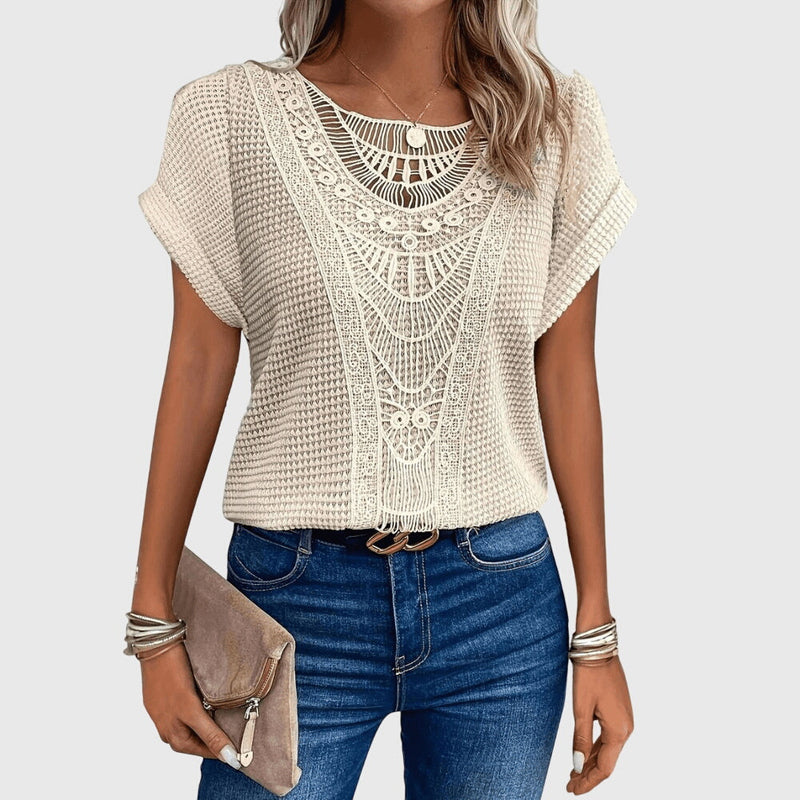 Lucie | Blouse Élégante Style Ibiza