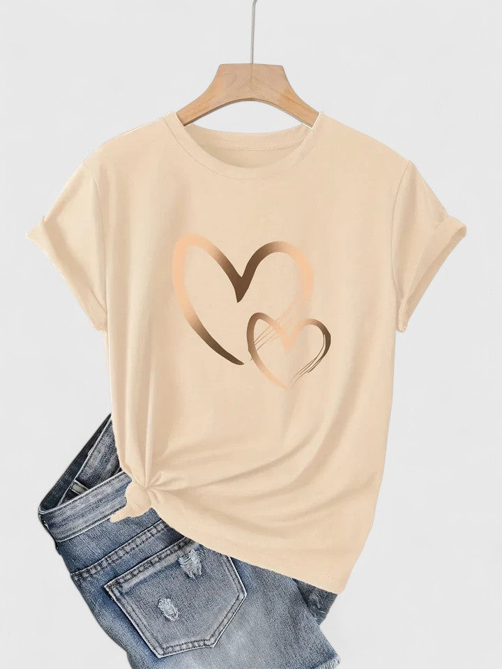 Clara | T Shirt Confortable à Manches Courtes