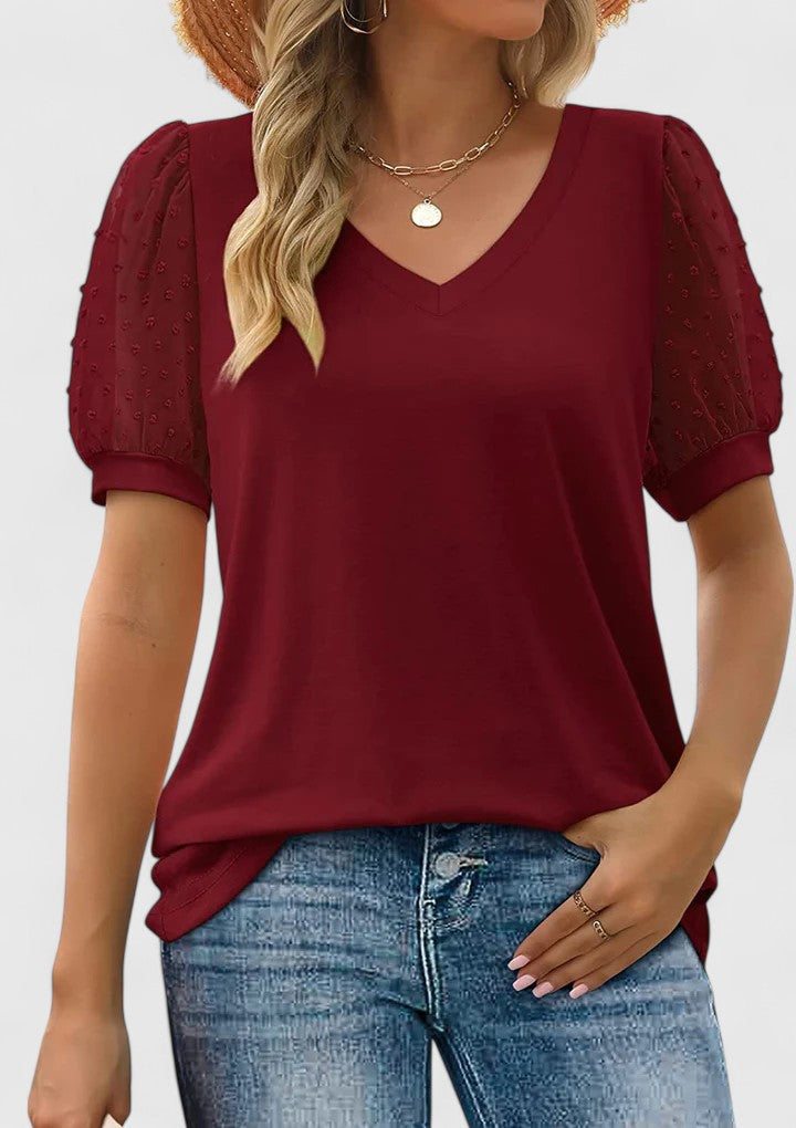 Claire | Haut V Neck Confortable