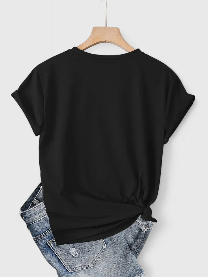 Clara | T Shirt Confortable à Manches Courtes