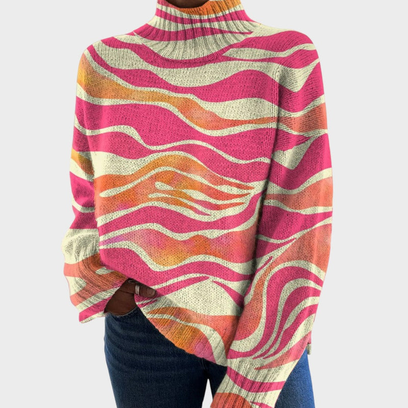 Lúcia - Pull Tricoté Artistique