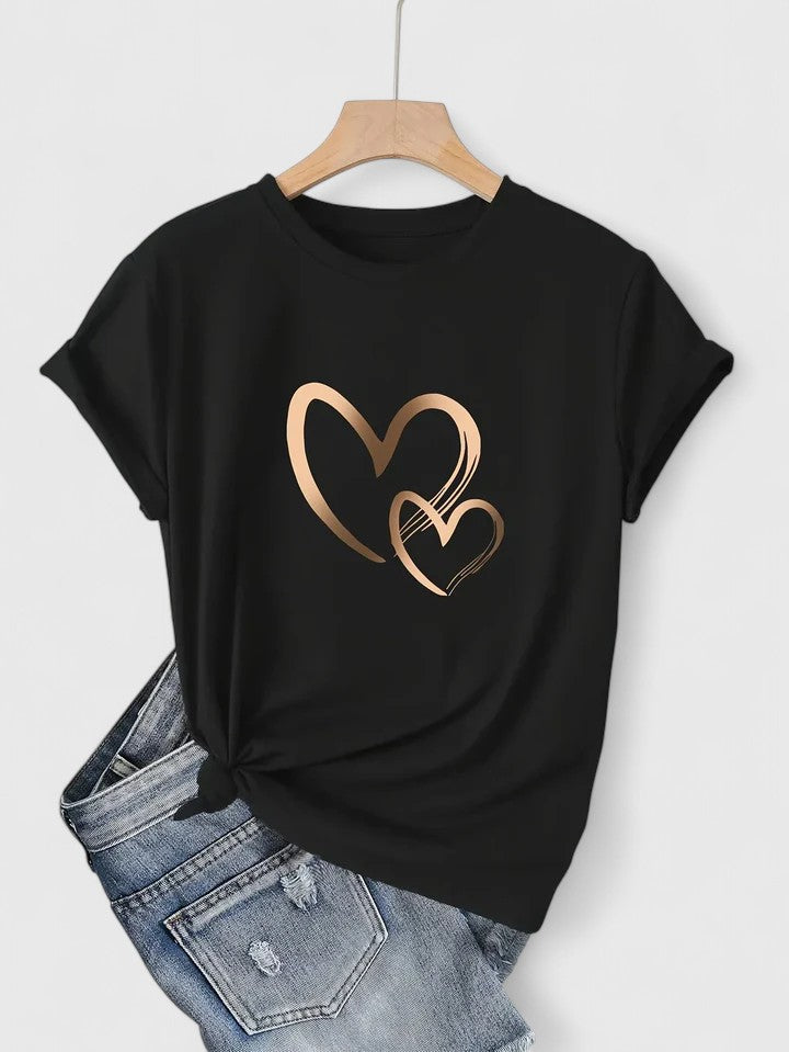 Clara | T Shirt Confortable à Manches Courtes