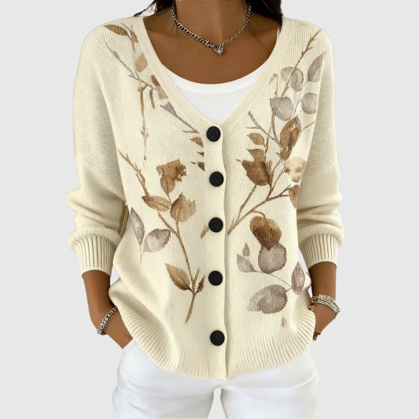 Capucine | Cardigan en tricot confortable avec boutons