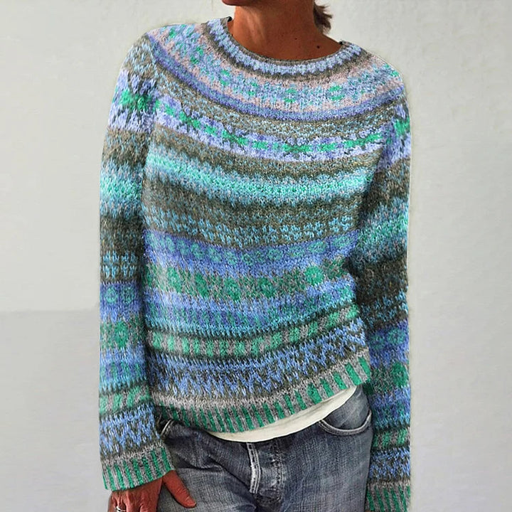 Bénédicte | Pull en tricot vintage