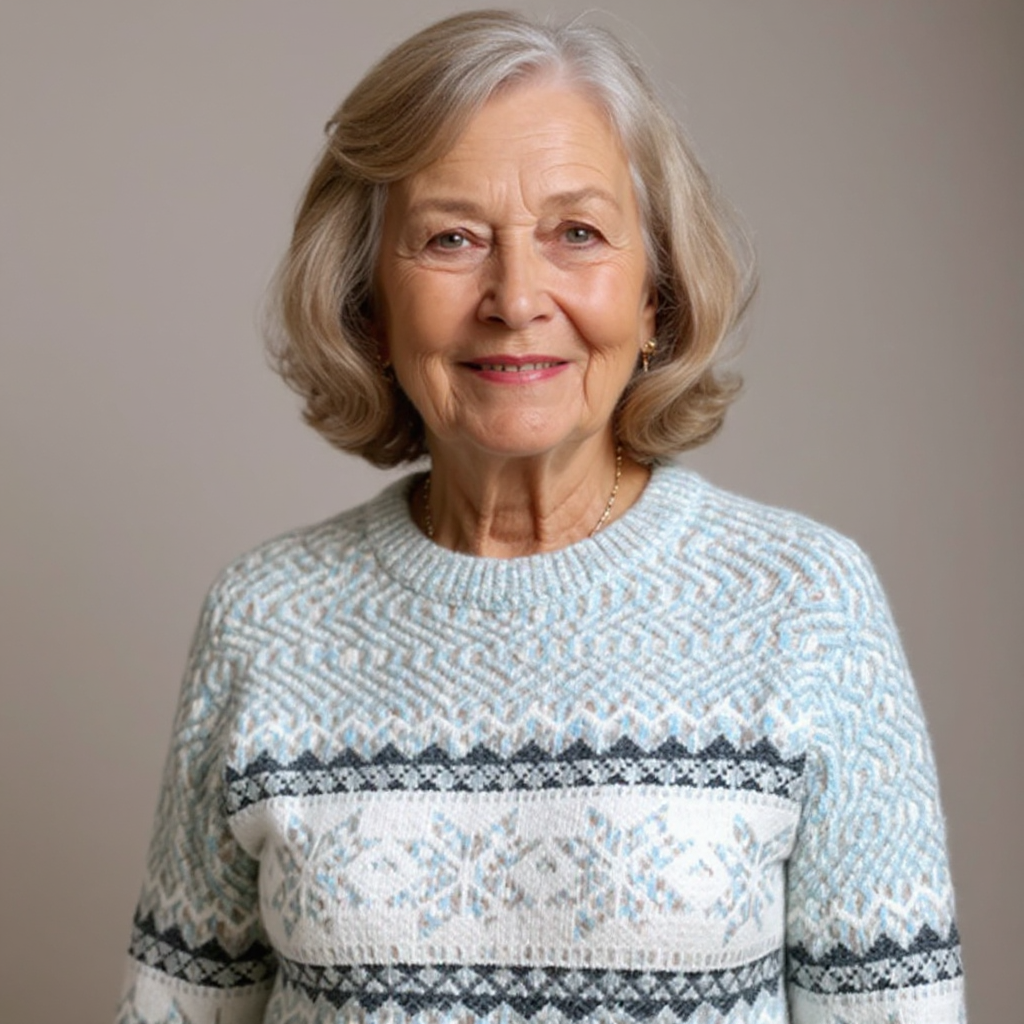 Eugénie | Pull en tricot vintage
