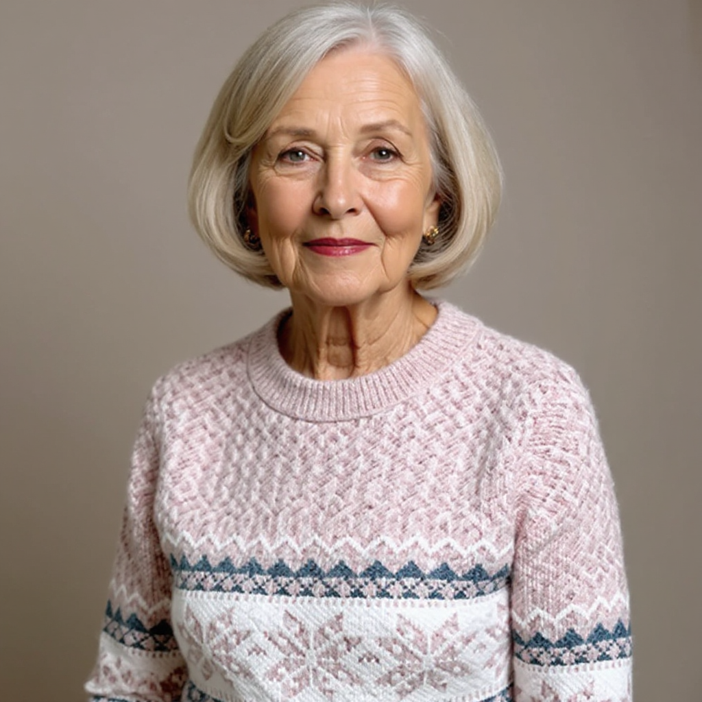 Eugénie | Pull en tricot vintage