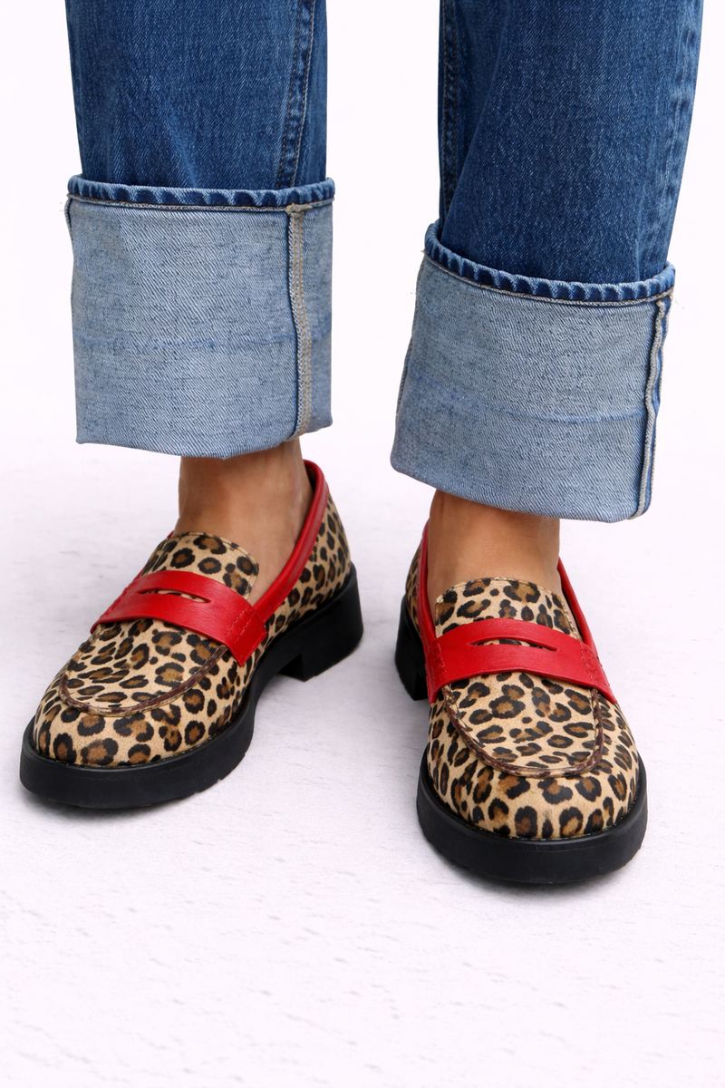Roxie - Mocassins Imprimé Sauvage