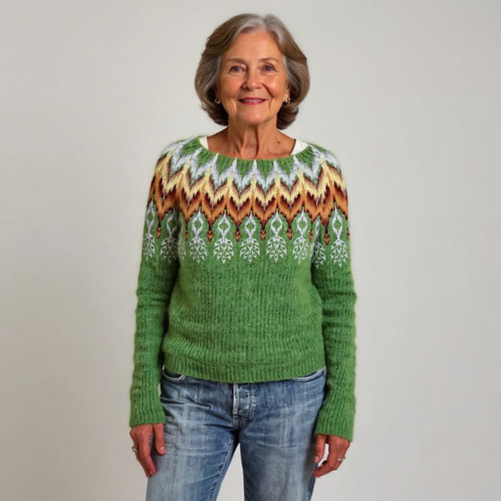 Armelle | Pull en tricot vintage
