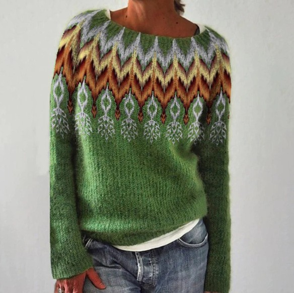 Armelle | Pull en tricot vintage