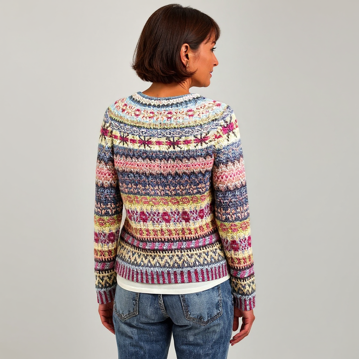 Roselyne | Pull en tricot vintage