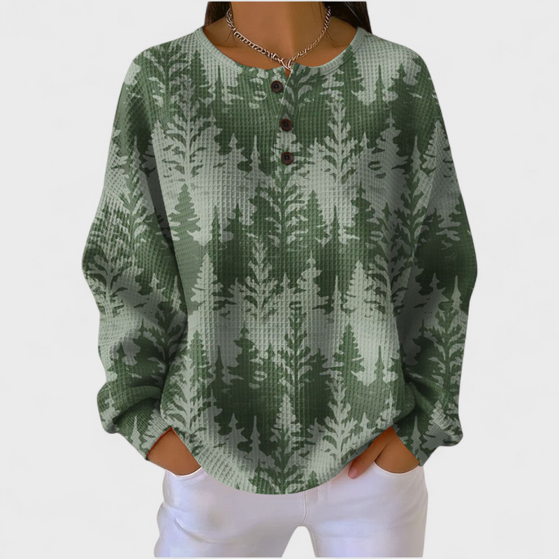 Margaux | Sweat-shirt à motif d’arbre classique