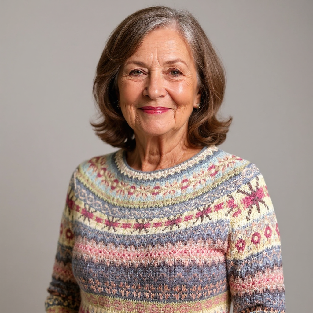 Gabrielle | Pull en laine vintage