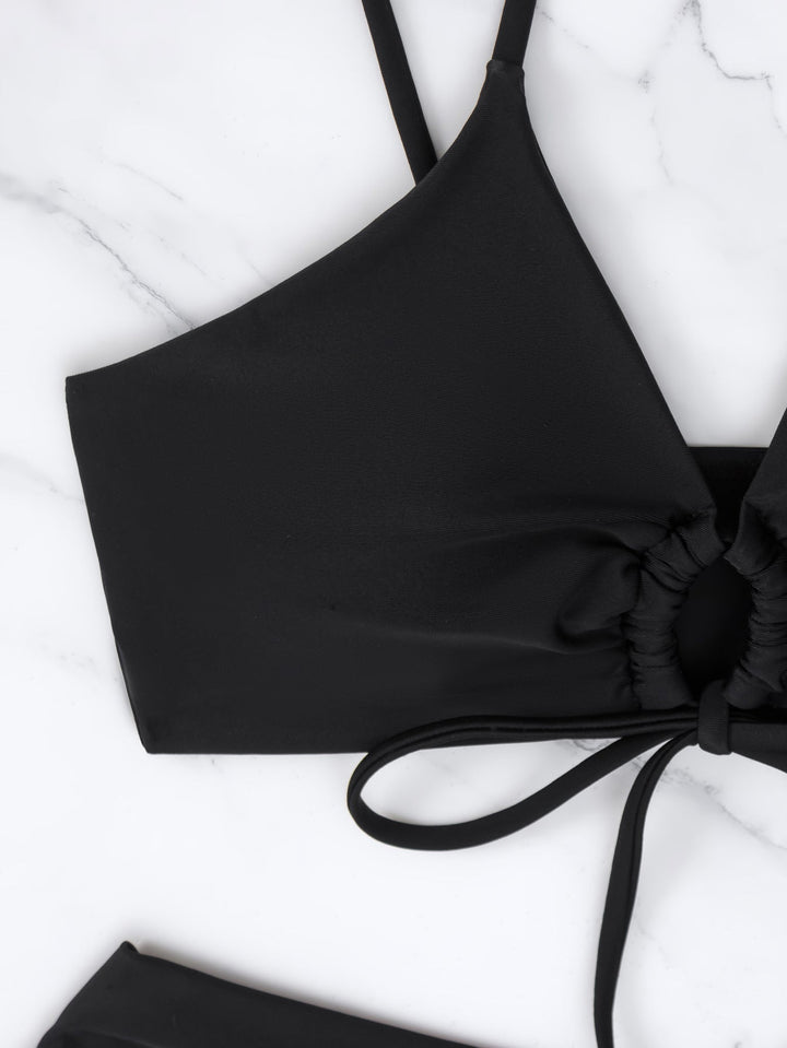 Clotilde | Ensemble de Bikini Deux Pièces avec Nœud à l'Avant