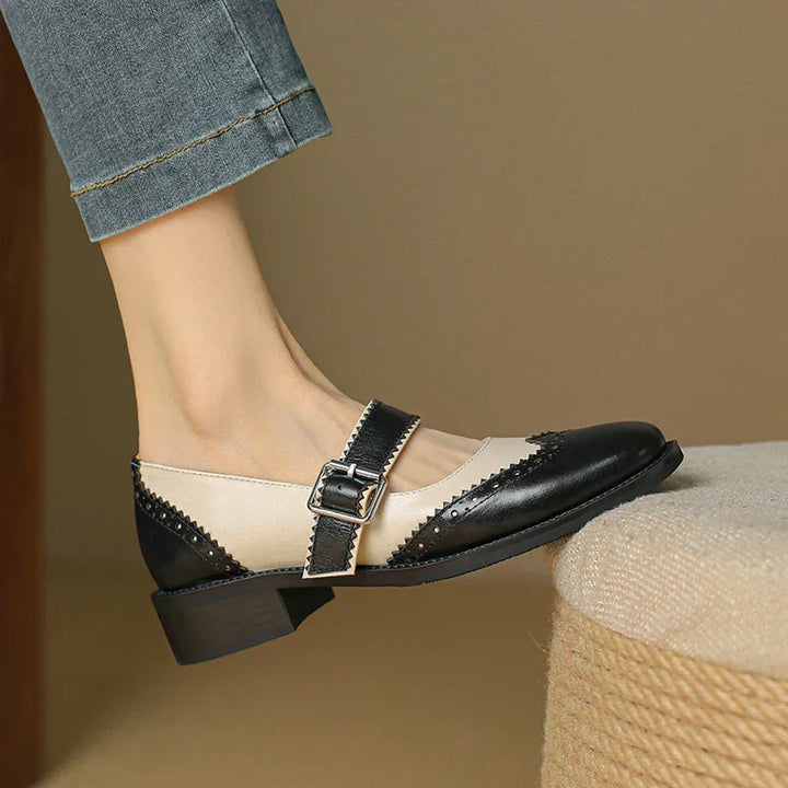 Marie | Mary Janes en cuir