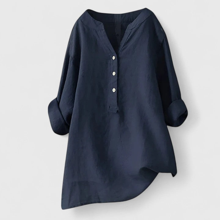 Éléonore | Chemise Élégante à Boutons