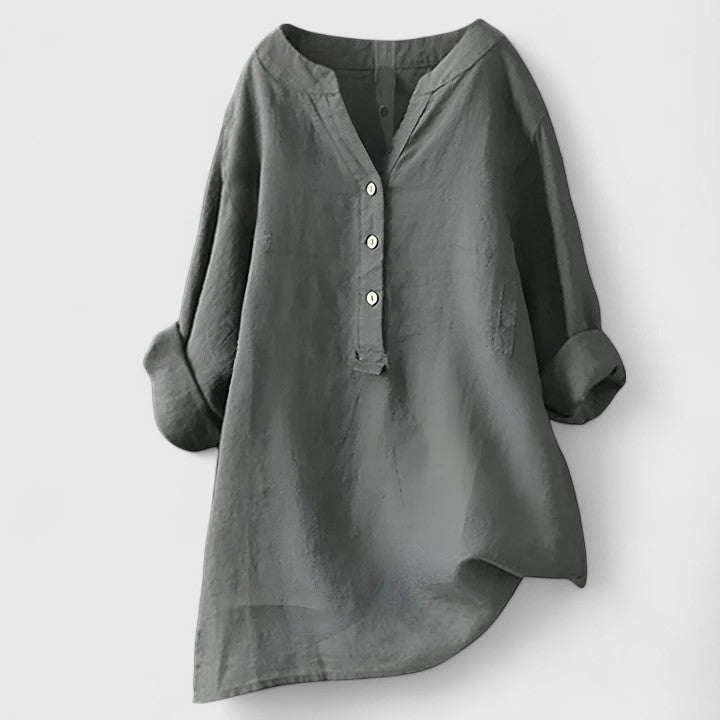Éléonore | Chemise Élégante à Boutons