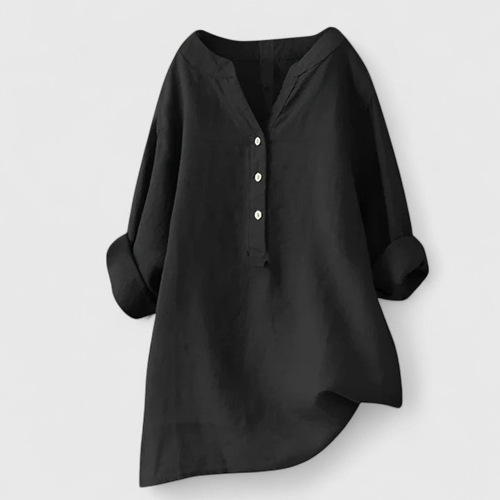 Éléonore | Chemise Élégante à Boutons