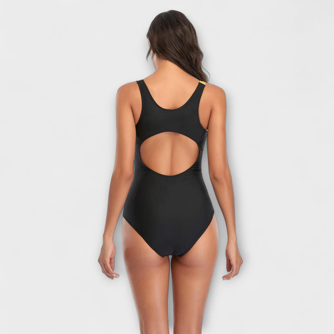 Sabine | Maillot de bain une pièce sporty à découpes
