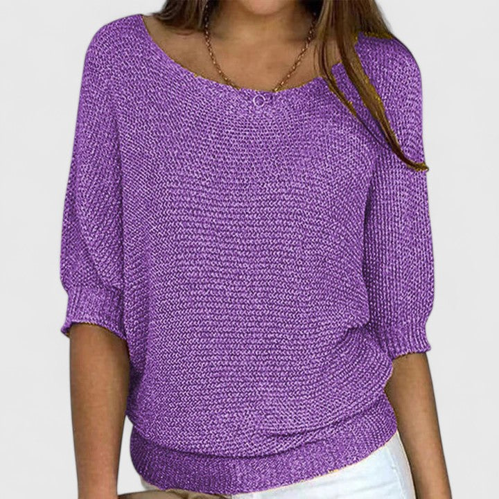 Jeanne | Pull en Tricot Sans Effort