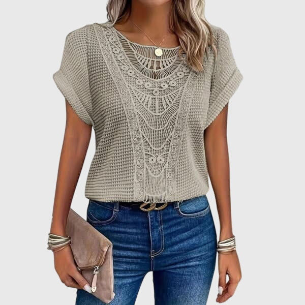 Lucie | Blouse Élégante Style Ibiza