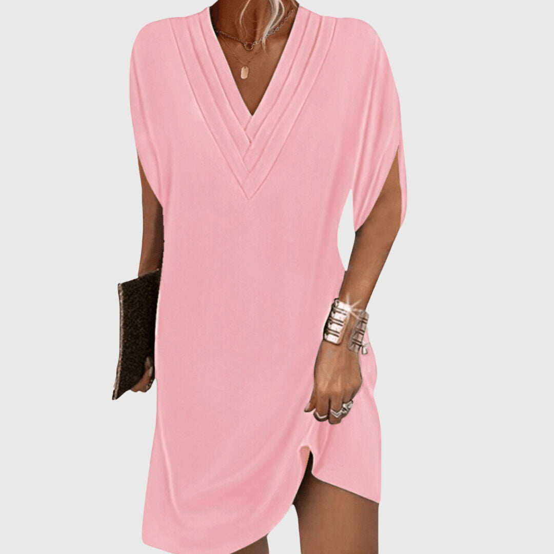 Christine | Robe Élégante Cachant le Ventre