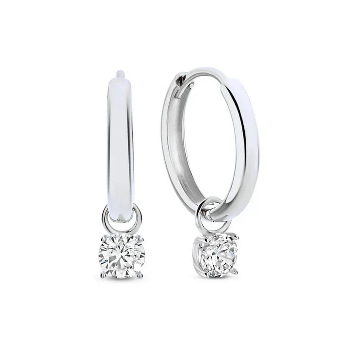 Boucles d’oreilles en fil Larmes de Lune