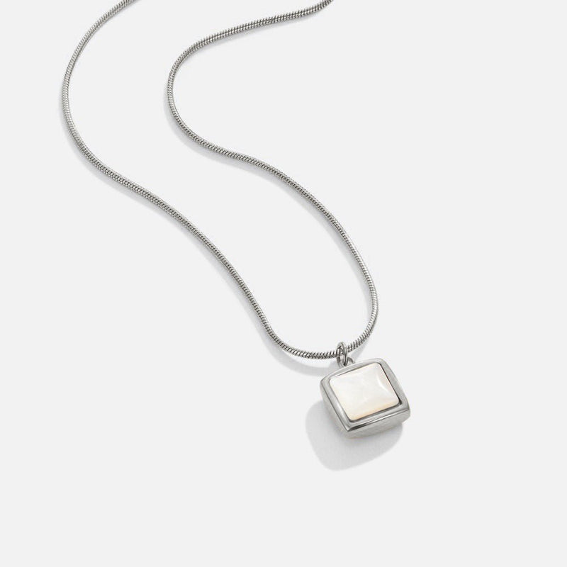 Sylvie – Collier doré avec mini plaquettes